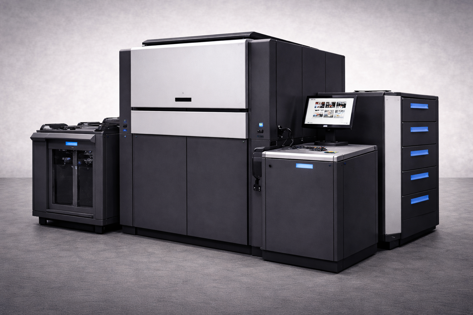 Digitální tisk – digitální tiskový stroj
