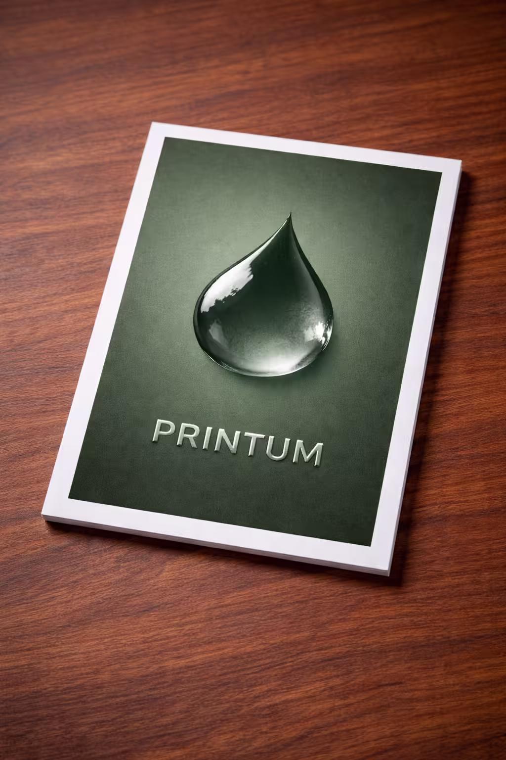 Tisk letáků parciálni UV lak ukázka