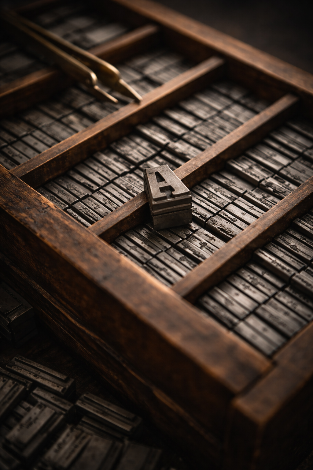 Gutenberg a knihtisk – kovové litery a sazba