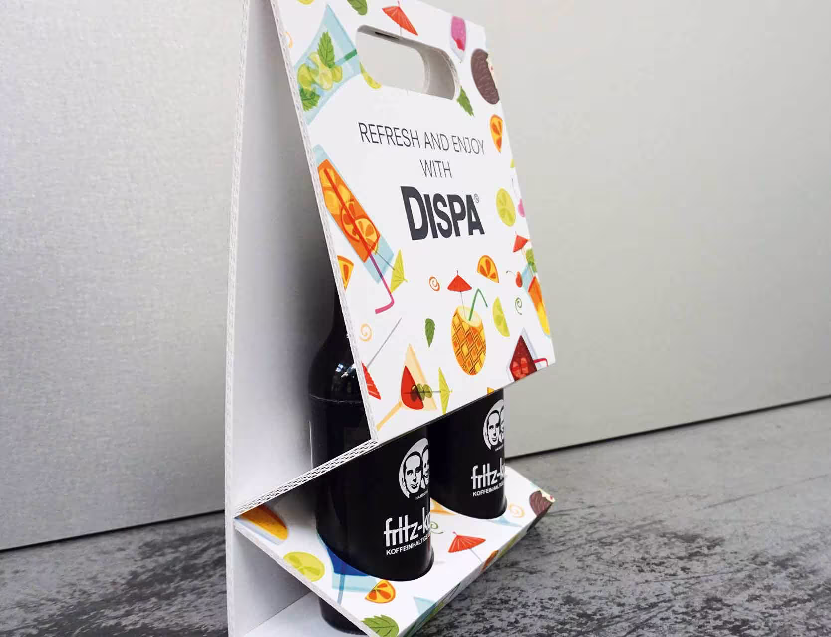 Dispa – pětivrstvý papírový sendvič, certifikace FSC