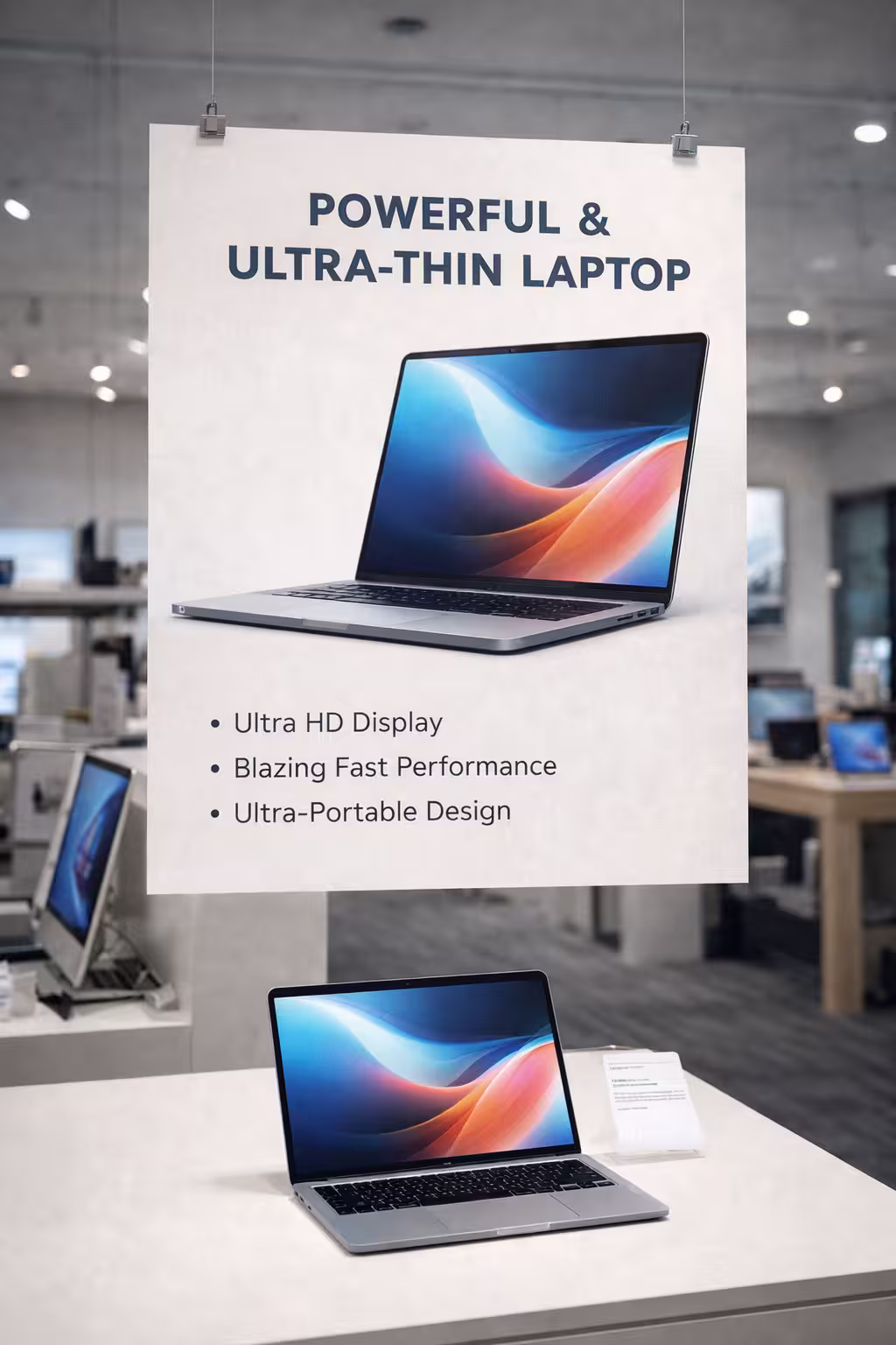 Lusuní letáky tisk ukázka