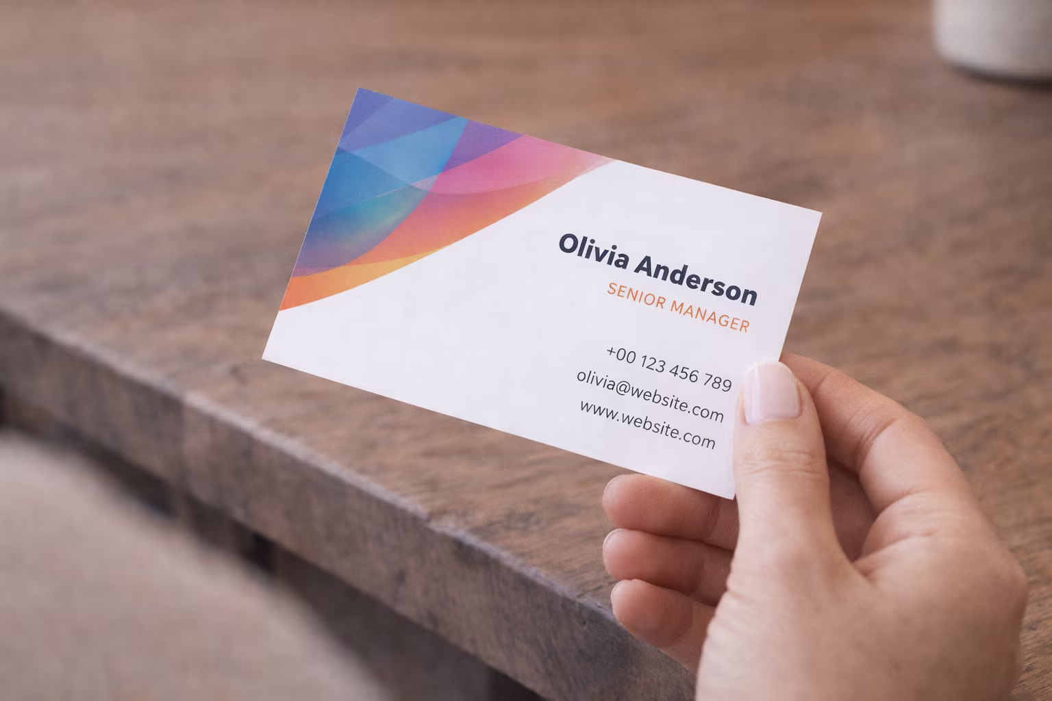 Designové vizitky na speciálních papírech ukázka