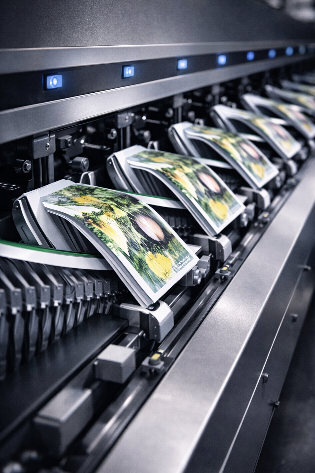 Vazby a dokončení – sešití a vazba časopisů